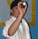 Beer pong star Lance Williams