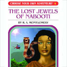 Choose Your Own Adventure book cover: The Lost Jewels of Nabooti