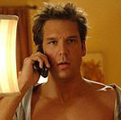 Dane Cook on the phone