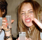 The Dirty Mexican: one and done. Girl taking shots at a party