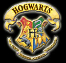 Surprise! It's just magic. Hogwarts emblem