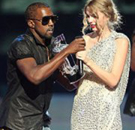 Kanye steals the mike from Taylor Swift at the VMA's