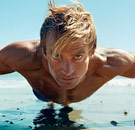 Laird Hamilton doing a pushup