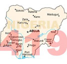 419 Nigeria country map