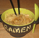 Poverty (bowl, utensils, and 75% of noodles not included) Ramen soup bowl noodles