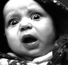 Scared baby boy
