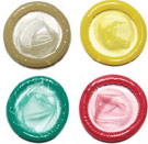Of little consolation. Condoms