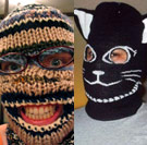 Two guys wearing stupid ski masks