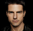Tom Cruise in a black jacket