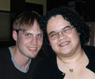 Takin' one for the team, so your buddy can live the dream. Guy with ugly girl at a bar
