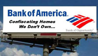 Bank of America billboard