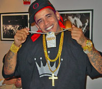Barack Obama thug outfit