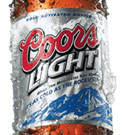 Coors Light bottle