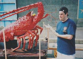 David Nelson and Lobster