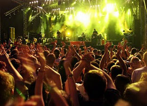 EDM concert
