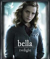 Emma Watson in Twilight movie poster