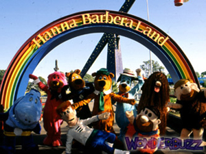 Hanna-Barbera Land under the rainbow