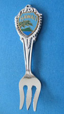 Hawaii miniature fork souvenir
