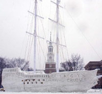 Ice pirate ship