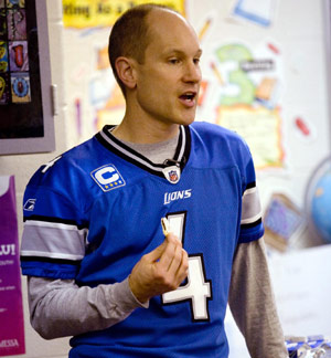 Jason Hanson of the NFL Detroit Lions
