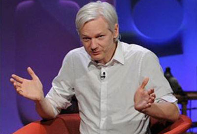 Julian Assange on TV talk show