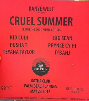 Kanye West - Cruel Summer short film