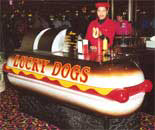 Lucky Dog Hot Dog Stand in New Orleans