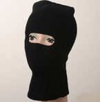 Ski mask on a mannequin's head