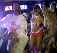 Pacman Jones in a strip club with strippers