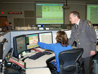 Police sergeant in 911 call center