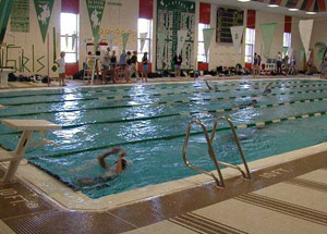 Public indoor swimming pool