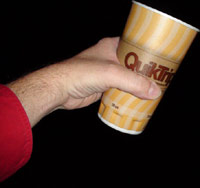 QuikTrip coffee cup
