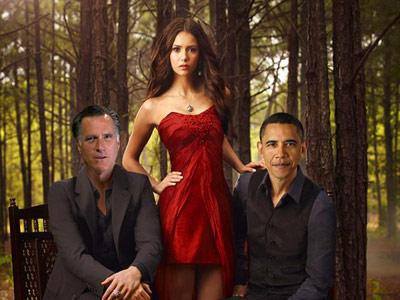 Romney Obama in The Vampire Diaries