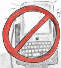 No serial texting allowed