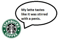Starbucks latte caption