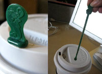 Starbucks stir stick