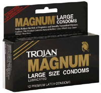 Trojan Magnum condoms box