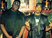 Tupac and Biggie hanging out