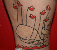 Twitter fail whale tattoo