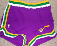 Utah Jazz basketball shorts