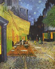 Van Gogh cafe painting
