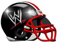 WWE football helmet for the NFL
