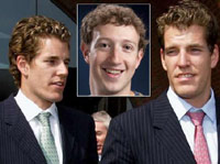 Zuckerberg and Winklevoss twins
