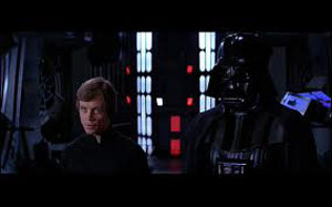 Darth Vader with Luke Skywalker
