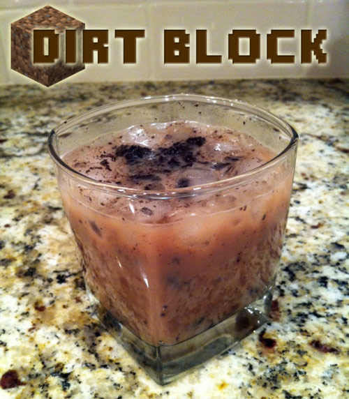 Dirt Block liquor drink