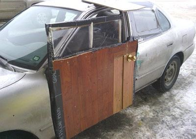 DIY car door fail