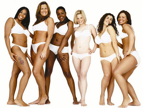 Dove "Real Women" commercial models