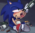 Drunk Sonic the Hedgehog