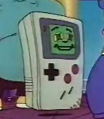 Gameboy character on Captain N 