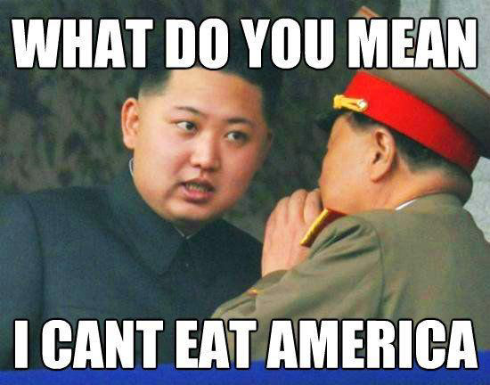 Kim Jong Un Eats America